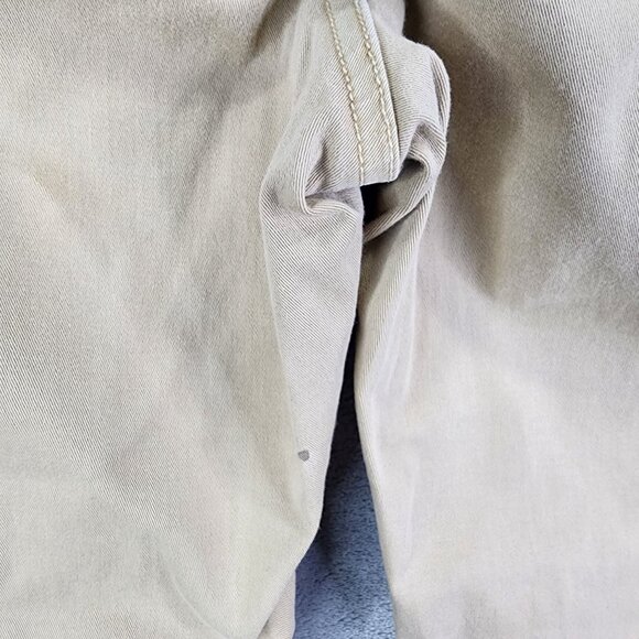 Mens Khaki American Eagle Outfitters Pants Extreme Flex Slim Straight Size 33x32 - Picture 7 of 12
